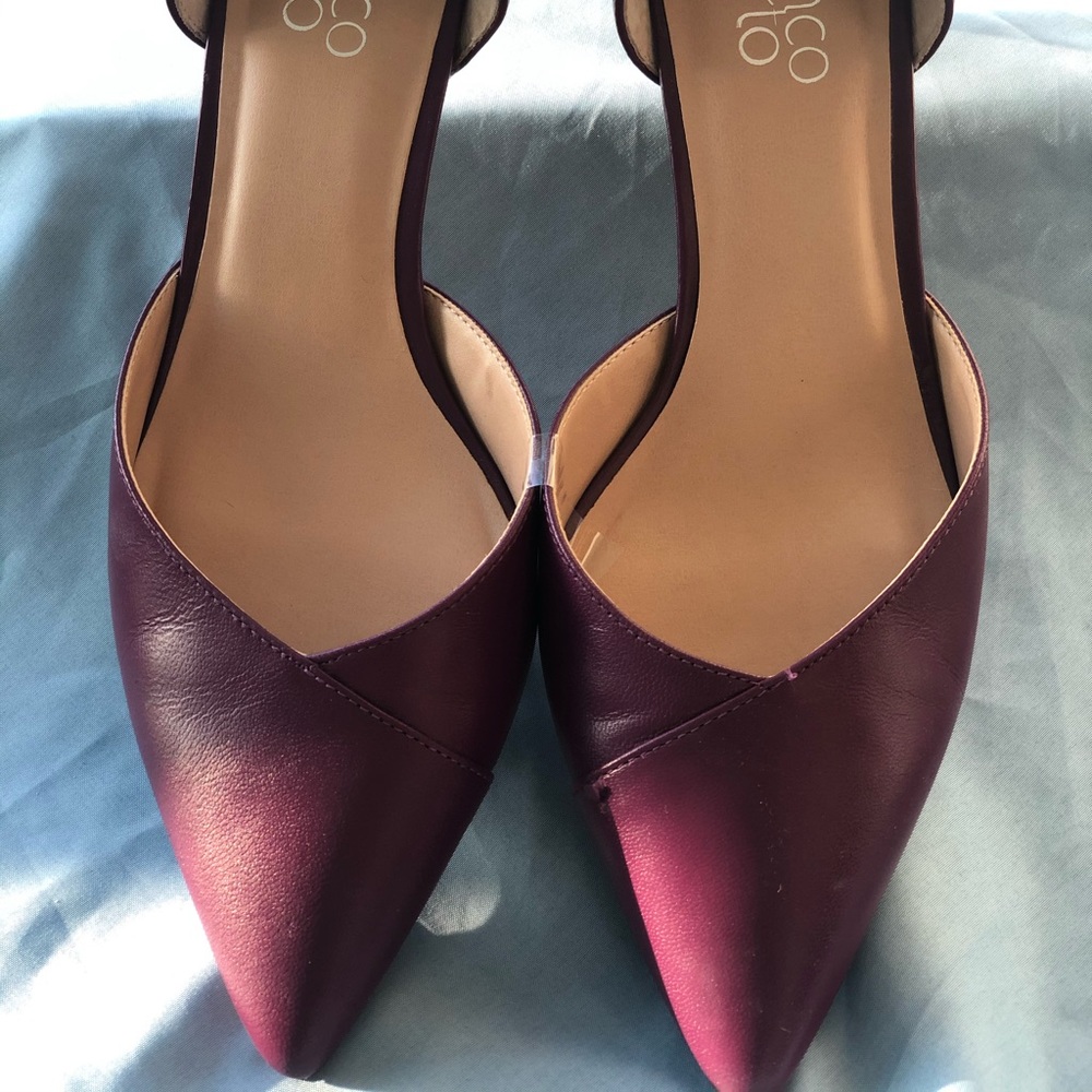 Franco Sarto beautiful Franco plum pumps